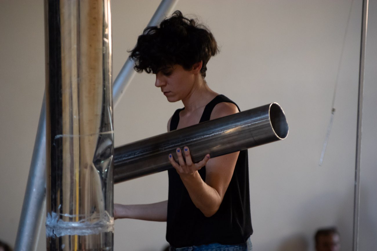 Lee Méir bei ihrer Performance