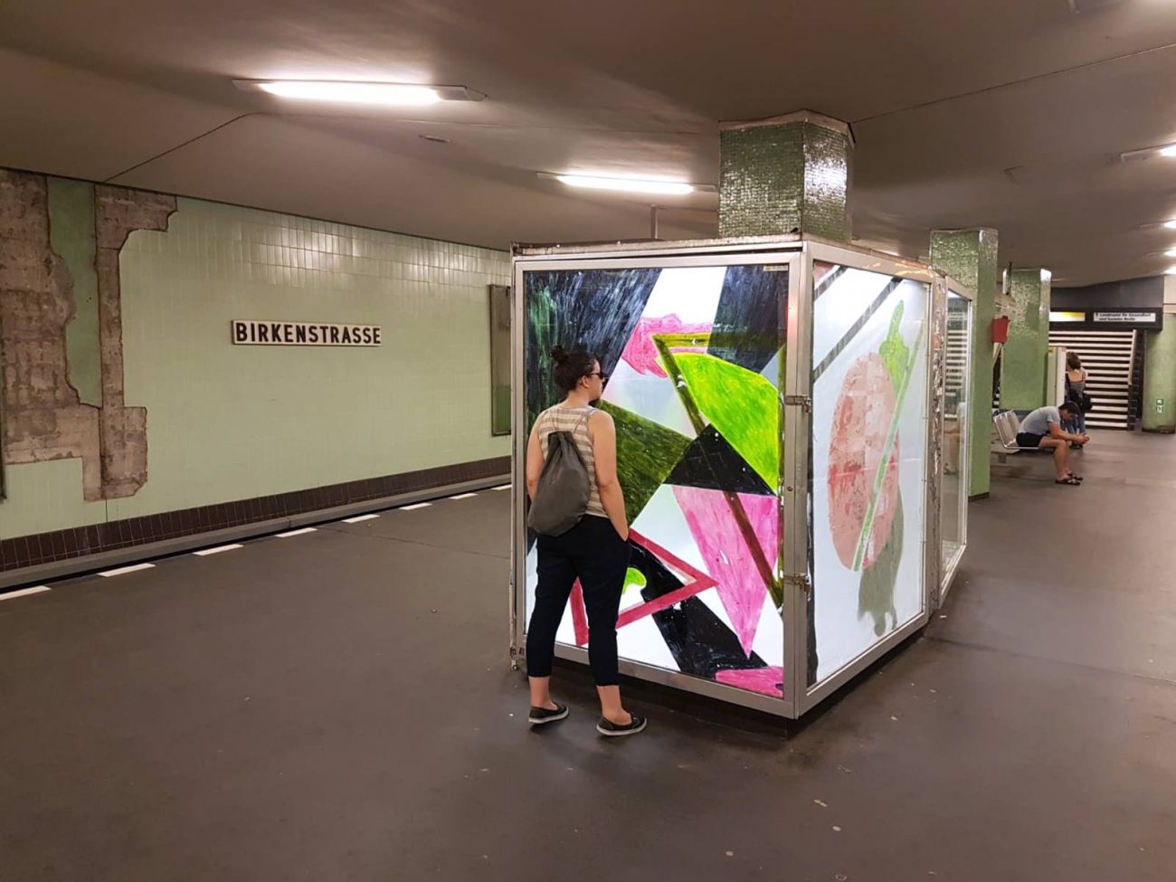 Belén Robedas Cubo Project in der Vitrine 01. Fotos: Franziska Harnisch