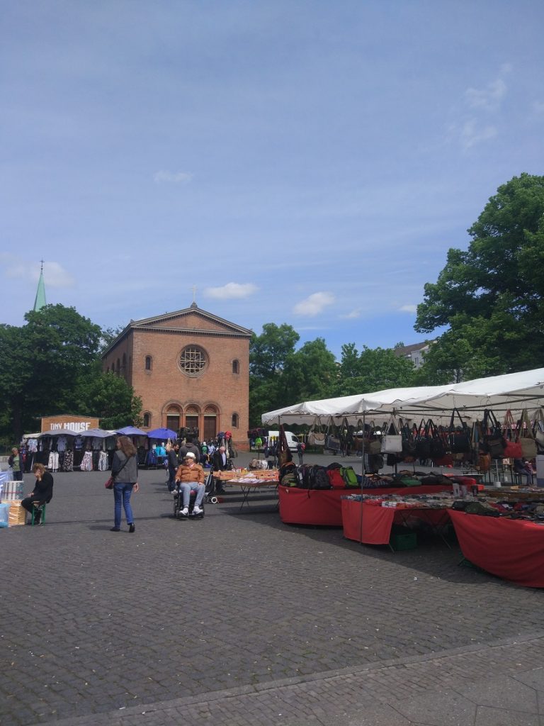 Beliebter Ort in der Müllerstraße: der Leopoldplatz