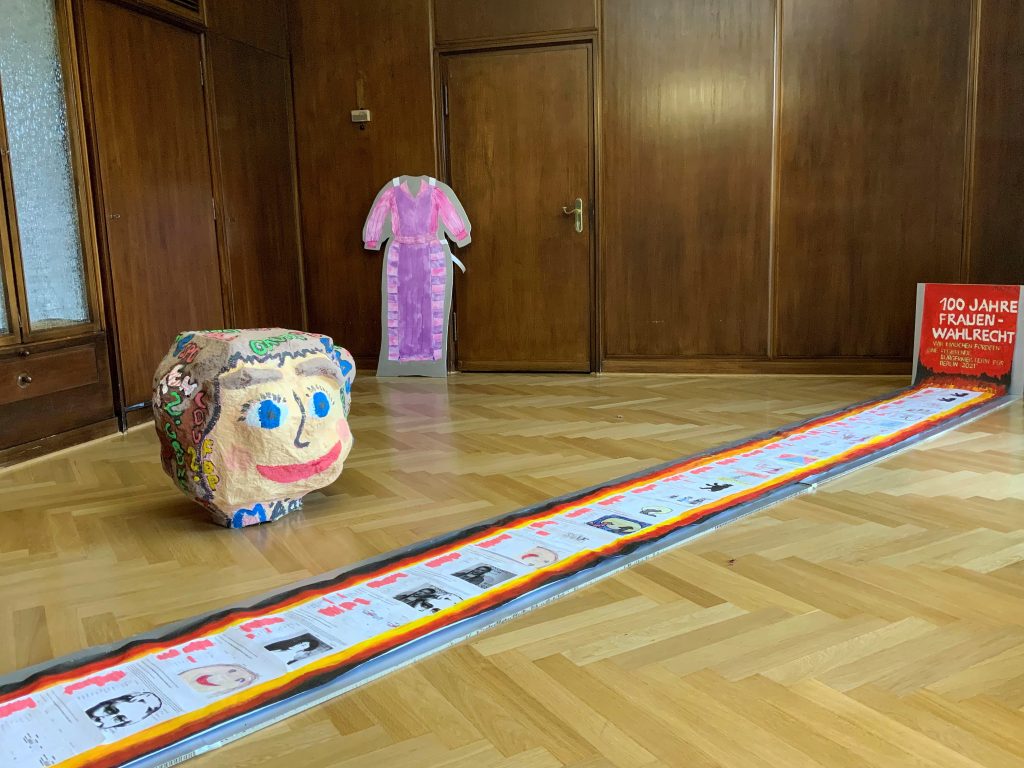 Objects on a wooden floor