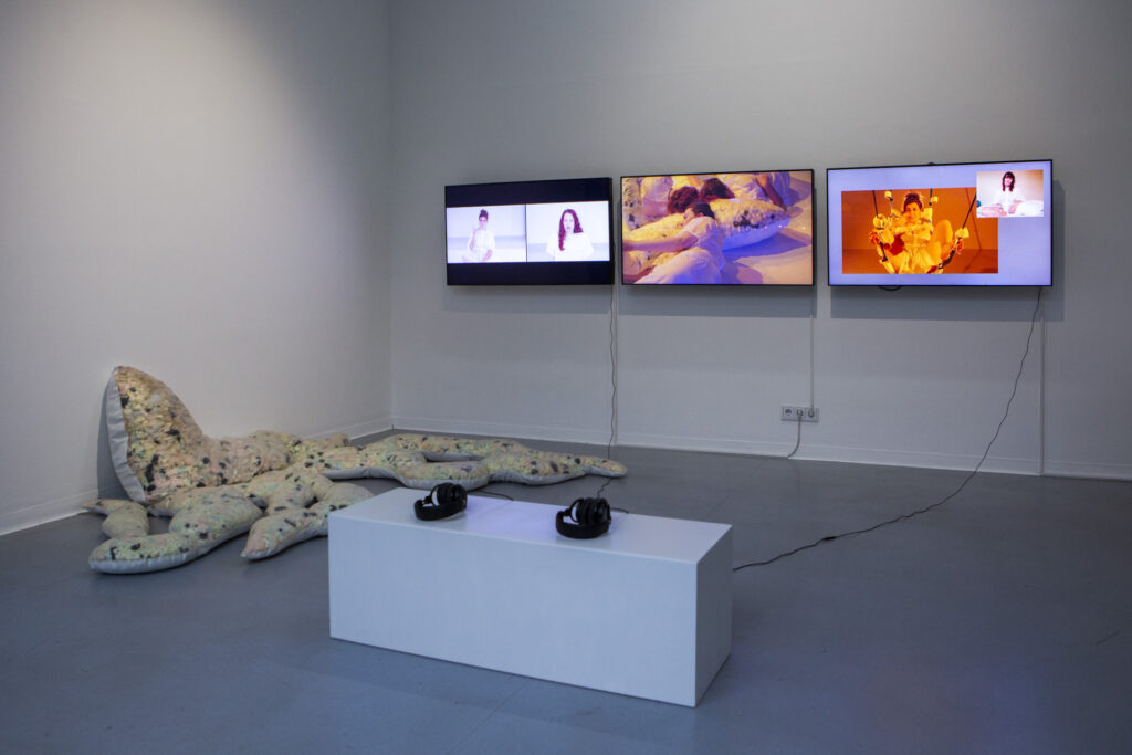 Ania Nowak, Inflammations- Pandemic Edition (2021), Galerie Wedding. Photo Juan Saez