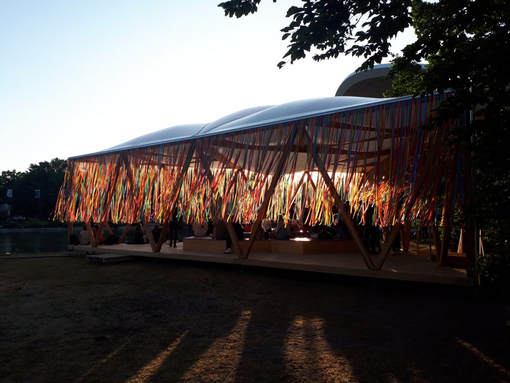 Pavillon von raumlaborberlin im Außenbereich, ALW