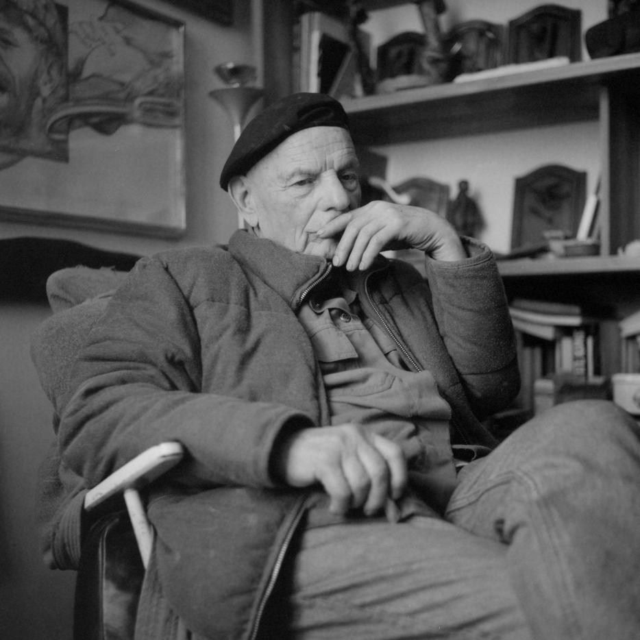 ben in seiner wohung in der joseph haydn straße