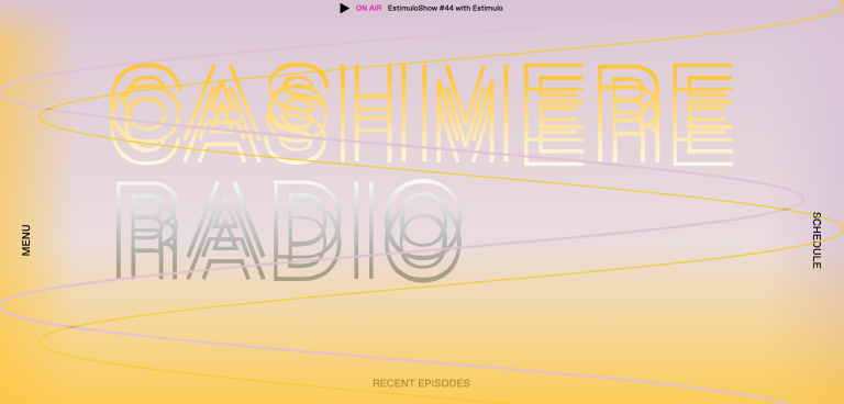 Screenshot Cashmere Radio (www.cashmereradio.com)