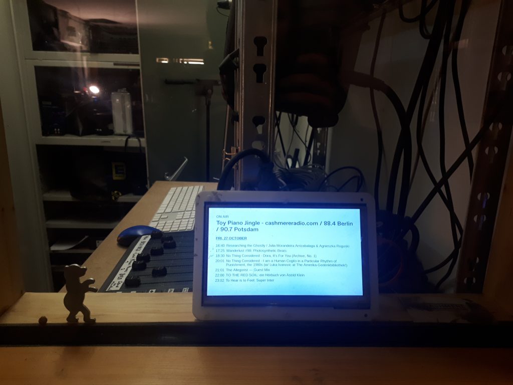 Studio Cashmere Radio, Foto: Anna-Lena Wenzel