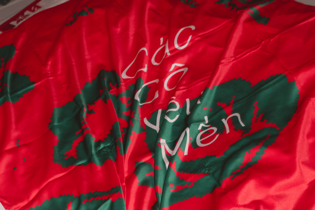 Seidentuch von Duc_Foto von Maxime Lübke