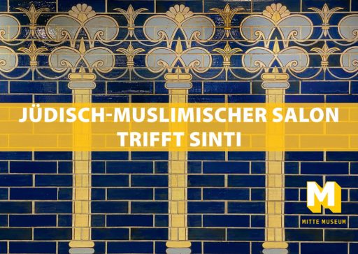Der Flyer zur Veranstaltung des Jüdisch-Muslimischen Salons. Gestaltung: Markus Frank.