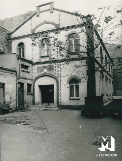 Ehemalige Synagoge in der Brunnenstraße 33, März 1990,  Mitte Museum 